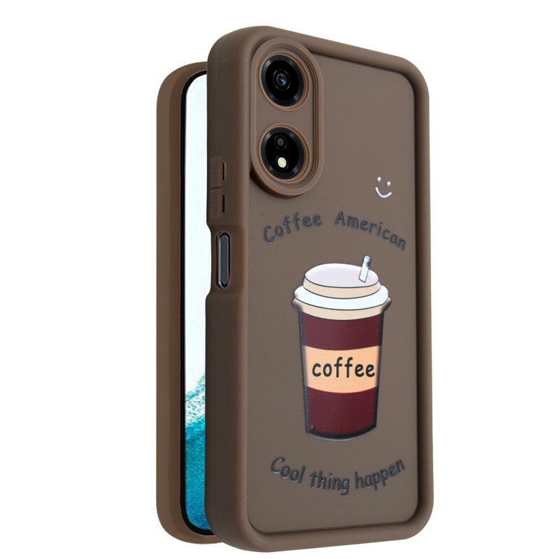 کاور طرح‌دار مدل CafeMood مناسب برای گوشی موبایل آنر X5 Plus