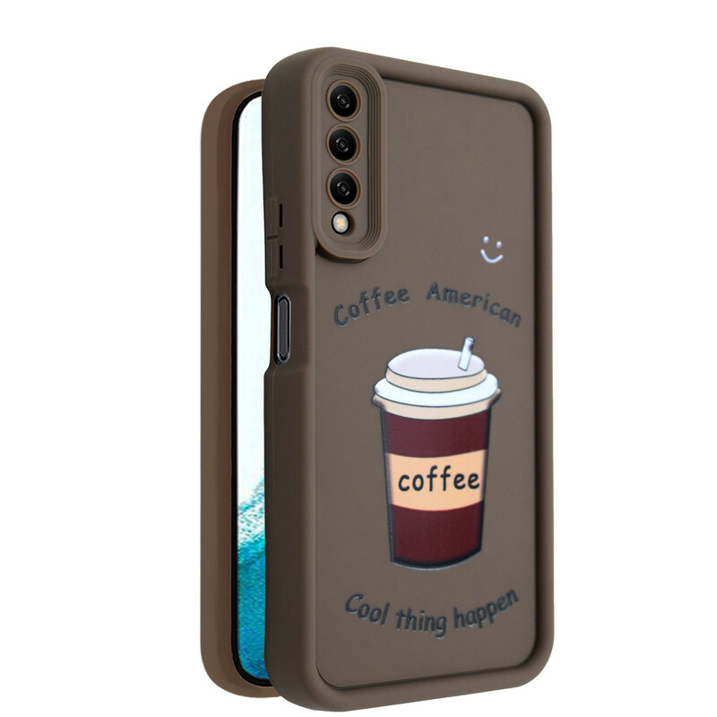 کاور طرح‌دار مدل CafeMood مناسب برای گوشی موبایل هوآوی Y9S