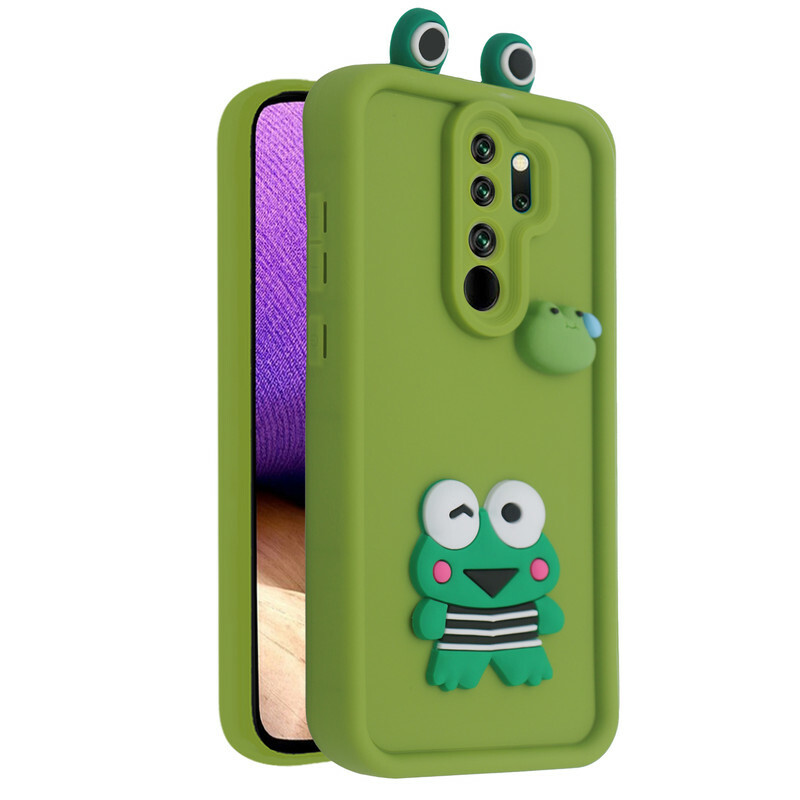 کاور فانتزی مدل GreenFrog مناسب برای گوشی موبایل شیائومی Redmi Note 8 Pro