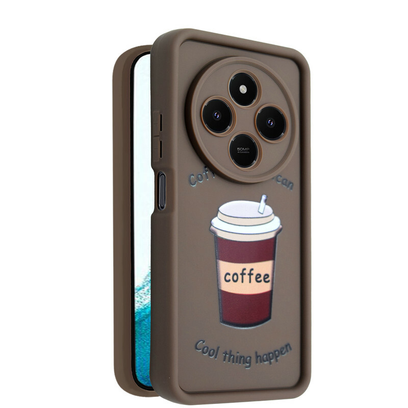 کاور طرح‌دار مدل CafeMood مناسب برای گوشی موبایل شیائومی 14C / Poco C75