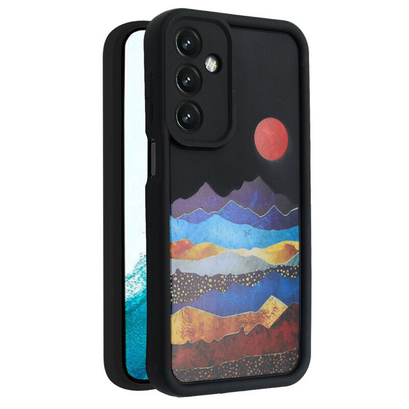 کاور طرح‌دار مدل ColorPeak مناسب برای گوشی موبایل سامسونگ Galaxy S24 FE
