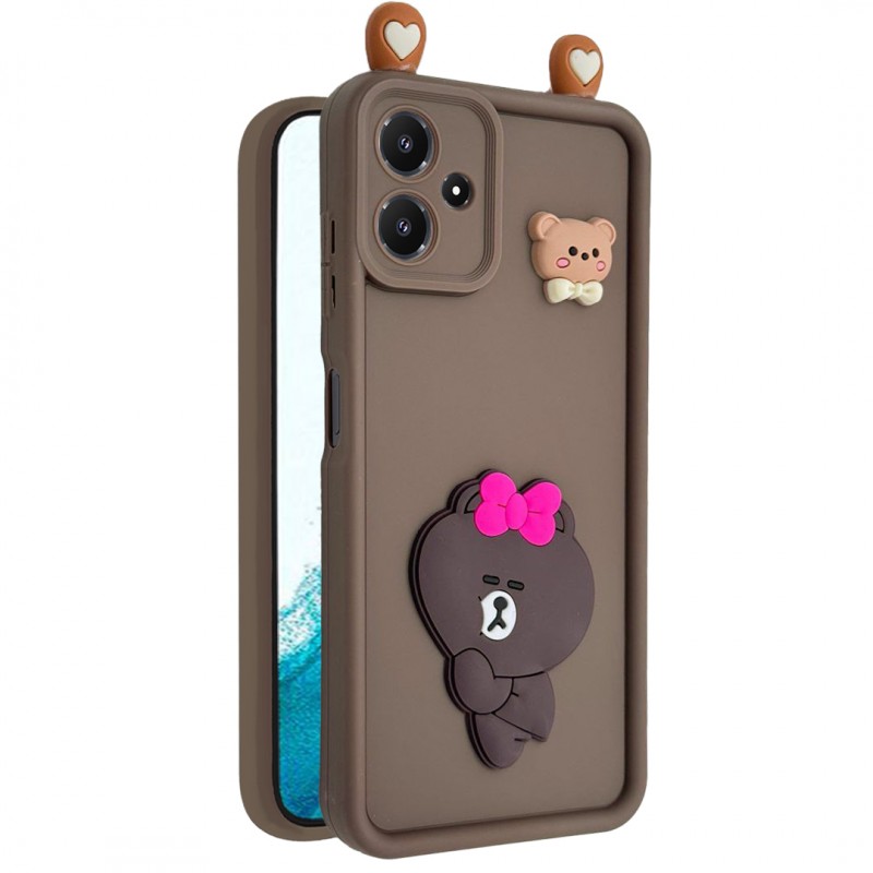 کاور فانتزی مدل KittyBear مناسب برای گوشی موبایل سامسونگ Galaxy A06