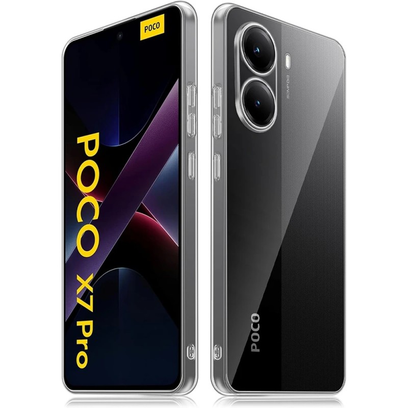 کاور ژله ای مدل ClearGuard مناسب برای گوشی موبایل شیائومی Poco X7 Pro