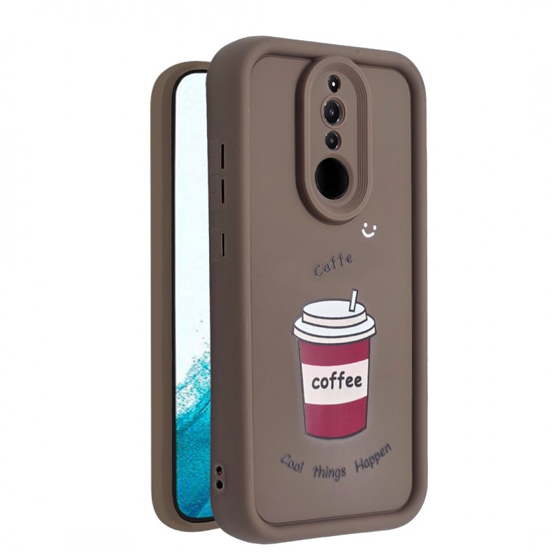 کاور طرح‌دار مدل CafeMood مناسب برای گوشی موبایل شیائومی Redmi 8A