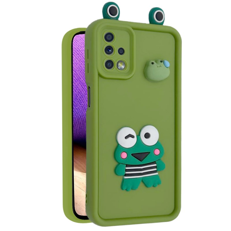کاور فانتزی مدل GreenFrog مناسب برای گوشی موبایل سامسونگ Galaxy M31S
