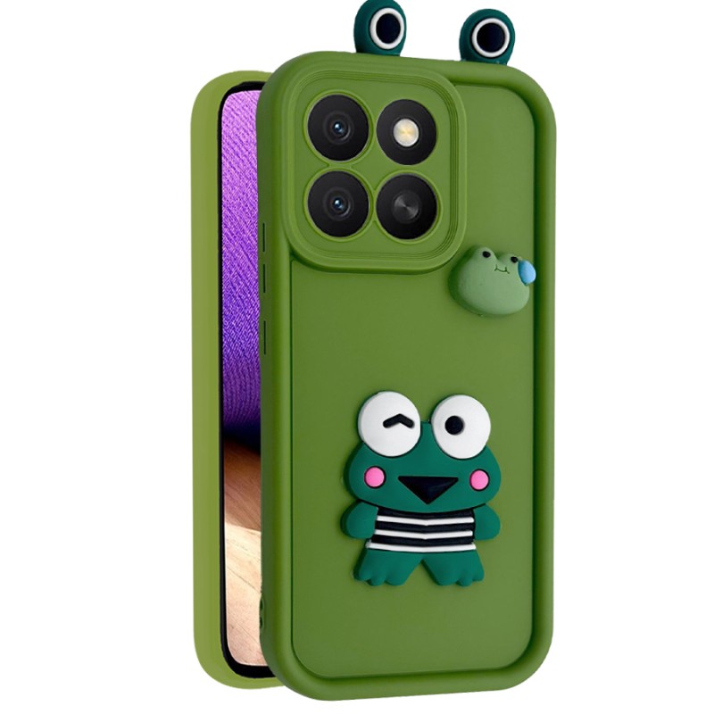 کاور فانتزی مدل GreenFrog مناسب برای گوشی موبایل آنر Honor X8C