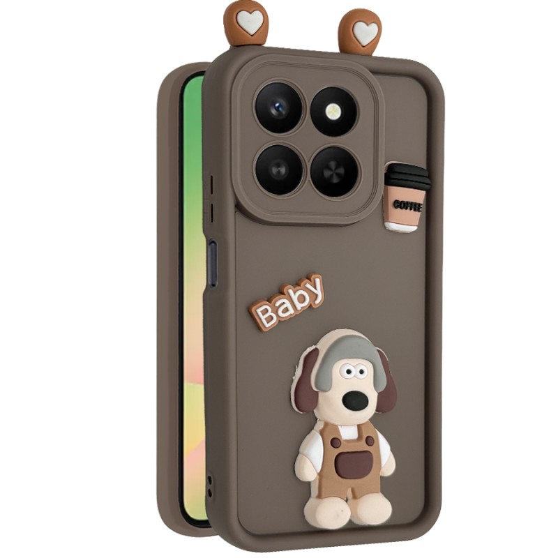 کاور فانتزی مدل KittyDog مناسب برای گوشی موبایل آنر Honor X7D