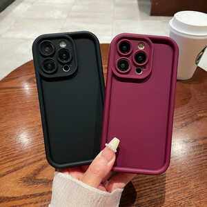 قاب Solid موبایل Mi 9T Pro سیلیکونی مات با محافظ لنز زرشکی و مشکی