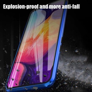کاور 360 درجه مدل MagneticGlass مناسب برای گوشی موبایل سامسونگ Galaxy S21 Ultra