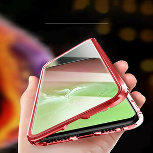 کاور 360 درجه مدل MagneticGlass مناسب برای گوشی موبایل سامسونگ Galaxy S21 Ultra