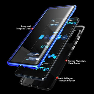 کاور 360 درجه مدل MagneticGlass مناسب برای گوشی موبایل سامسونگ Galaxy S21 Ultra