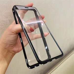 کاور 360 درجه مدل MagneticGlass مناسب برای گوشی موبایل سامسونگ Galaxy S21 Ultra