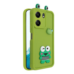 کاور فانتزی مدل GreenFrog مناسب برای گوشی موبایل شیائومی Redmi 13C / Poco C65