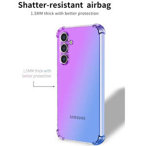 کاور ژله‌ای ShockProof مناسب برای گوشی سامسونگ Galaxy F54 | ضد ضربه، پوشش کامل