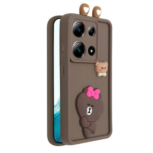کاور فانتزی مدل KittyBear مناسب برای گوشی موبایل شیائومی Poco X6 Pro
