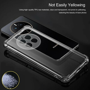کاور ژله‌ای ShockProof مناسب برای گوشی هوآوی Mate 50 Pro | چهارگوشه ایربگ‌دار، محافظت کامل