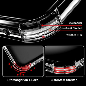 کاور ژله ای مدل ShockProof مناسب برای گوشی موبایل هوآوی Mate 50 Pro