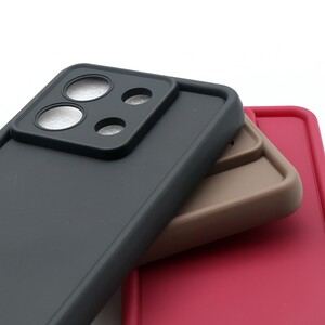 قاب Solid مدل شیائومی Redmi Note 13 5G | سیلیکونی TPU، محافظ لنز، طراحی خوش‌دست