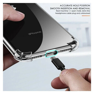 کاور ژله‌ای ShockProof مناسب برای گوشی وان پلاس Ace 2 Pro / Ace 2 | طراحی شفاف، محافظت لنز دوربین