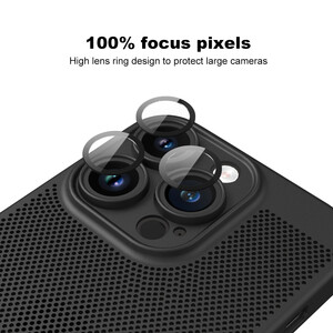 کاور Heat Dissipation مدل مشبک مناسب برای گوشی موبایل اپل iphone 14 Pro Max