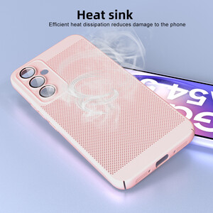 کاور Heat Dissipation مدل مشبک مناسب برای گوشی موبایل سامسونگ Galaxy S23 FE