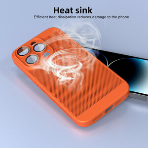 کاور Heat Dissipation مدل مشبک مناسب برای گوشی موبایل اپل iphone 14 Pro