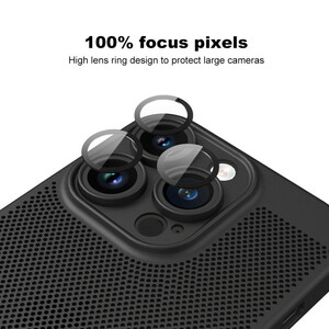 کاور Heat Dissipation مدل مشبک مناسب برای گوشی موبایل اپل iphone 14 Pro