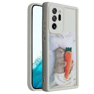 قاب موبایل Catty مدل سامسونگ Galaxy Note 20 Ultra | طرح فانتزی گربه + محافظ مقاوم