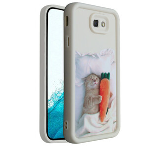 قاب موبایل Catty مدل سامسونگ Galaxy J7 Prime | طرح فانتزی گربه + محافظ مقاوم