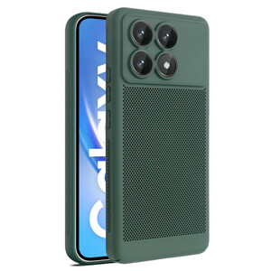 کاور Heat Dissipation مدل مشبک برای گوشی Poco F6 Pro رنگ سبز تیره