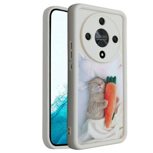 قاب موبایل Catty مدل آنر X9B | طرح فانتزی گربه + محافظ مقاوم