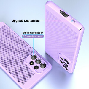 کاور Heat Dissipation مدل مشبک مناسب برای گوشی موبایل سامسونگ Galaxy S24 Ultra