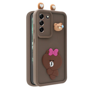 کاور فانتزی مدل KittyBear مناسب برای گوشی موبایل سامسونگ Galaxy S21 FE
