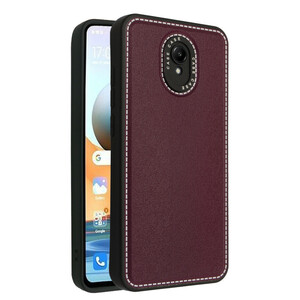 قاب طرح چرم Veluxe برای گوشی شیائومی Redmi 8A | ظاهر چرم مصنوعی، سبک و خوش‌دست، محافظ دوربین