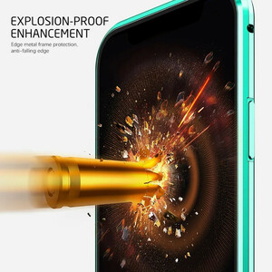 کاور 360 درجه مدل MagneticGlass مناسب برای گوشی موبایل سامسونگ Galaxy S22 Ultra