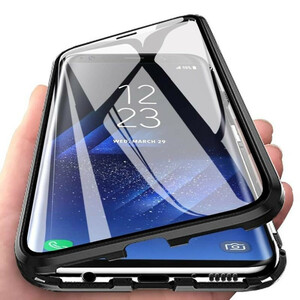 کاور 360 درجه مدل MagneticGlass مناسب برای گوشی موبایل سامسونگ Galaxy S23 Ultra
