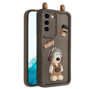 کاور فانتزی مدل KittyDog مناسب برای گوشی موبایل سامسونگ Galaxy S21 FE