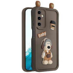کاور فانتزی مدل KittyDog مناسب برای گوشی موبایل سامسونگ Galaxy A24