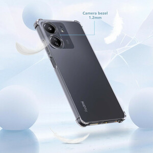 کاور ژله ای مدل ShockProof مناسب برای گوشی موبایل شیائومی Redmi 13C