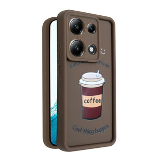 کاور طرح‌دار مدل CafeMood مناسب برای گوشی موبایل شیائومی Poco M6 Pro 4G / Redmi Note 13 Pro 4G