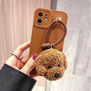قاب و کاور عروسکی پودل مدل هوآوی Nova 7i | سیلیکونی نرم، فانتزی، آویزدار