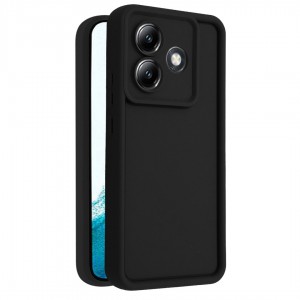 قاب Solid مدل شیائومی Redmi Note 14 | سیلیکونی TPU، محافظ لنز، طراحی خوش‌دست