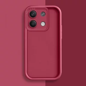 قاب Solid مدل شیائومی Redmi Note 14 | سیلیکونی TPU، محافظ لنز، طراحی خوش‌دست