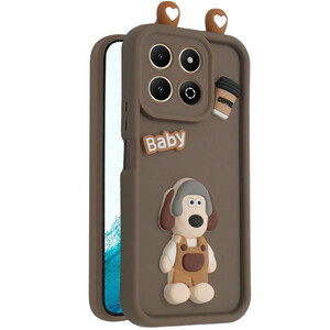 کاور فانتزی مدل KittyDog مناسب برای گوشی موبایل آنر X6B