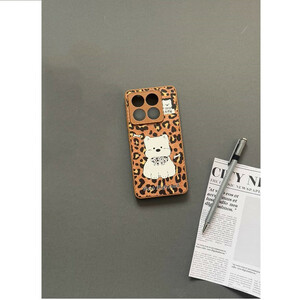 قاب پلنگی Westie مدل فانتزی برای گوشی سامسونگ Galaxy S8 Plus | طراحی دخترانه، بدنه مقاوم، محافظ دوربین
