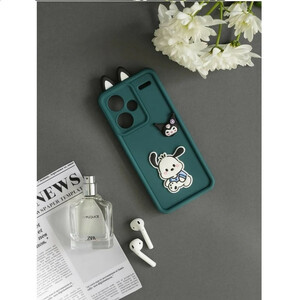کاور فانتزی KittyRabit برای گوشی شیائومی Redmi Note 14 4G | بدنه ضد ضربه، طراحی بامزه عروسکی، محافظت کامل دوربین و بدنه