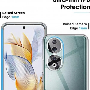 قاب ژله‌ای شفاف مدل ClearGuard مناسب برای گوشی آنر Honor X7B | نرم، شفاف، محافظ لنز دوربین