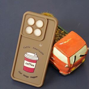 کاور طرح‌دار مدل CafeMood مناسب برای گوشی موبایل آنر Honor X9C