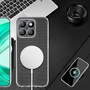 کاور ژله‌ای ShockProof مناسب برای گوشی آنر Honor X7C | طراحی شفاف، محافظت لنز دوربین