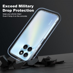 قاب ژله‌ای شفاف مدل ClearGuard مناسب برای گوشی آنر Honor X6A | انعطاف‌پذیر و سبک، بدون جذب اثر انگشت